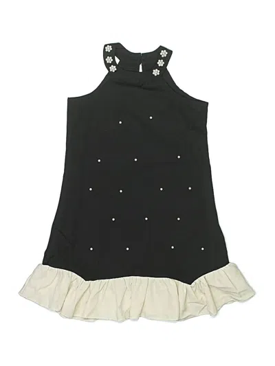 Pre-owned Shein Kids' Dress In Black