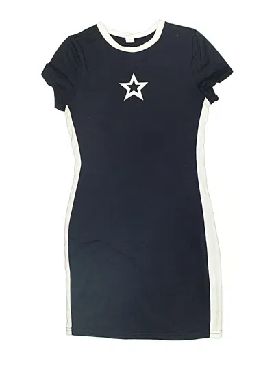 Pre-owned Shein Kids' Dress In Black