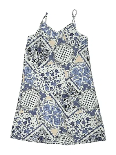 Pre-owned Shein Kids' Dress In Blue
