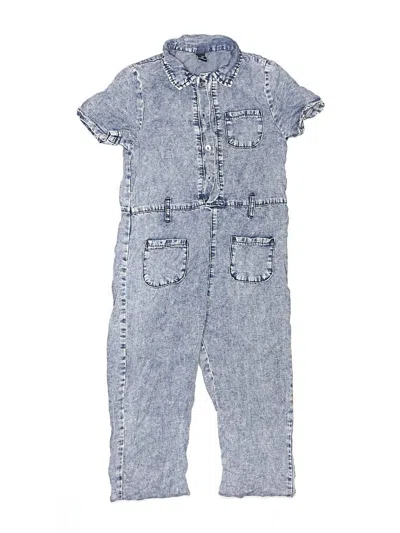 Pre-owned Shein Kids' Dress In Blue
