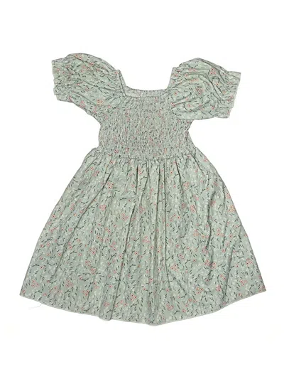 Pre-owned Shein Kids' Dress In Green
