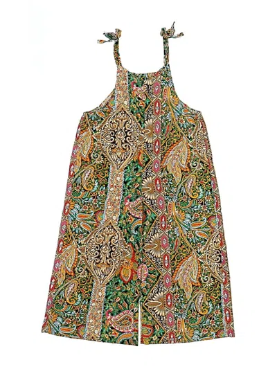 Pre-owned Shein Kids' Dress In Green