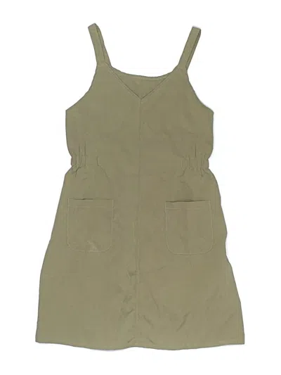 Pre-owned Shein Kids' Dress In Green