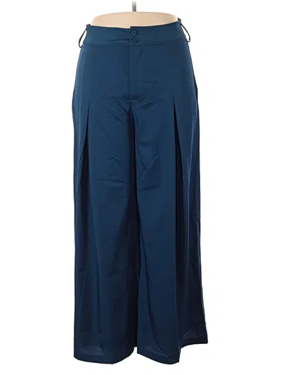 Pre-owned Shein Dress Pants In Blue