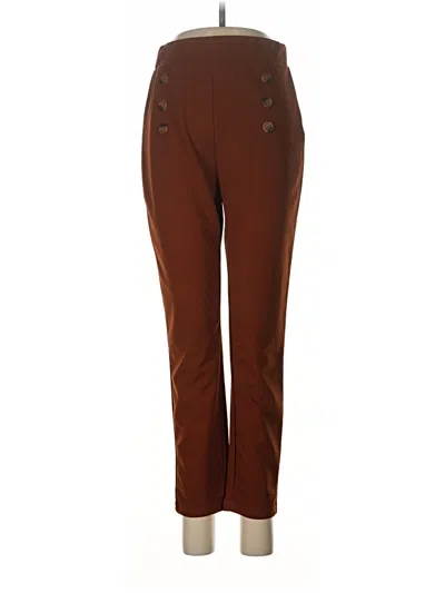 Pre-owned Shein Dress Pants In Brown