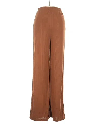 Pre-owned Shein Dress Pants In Brown