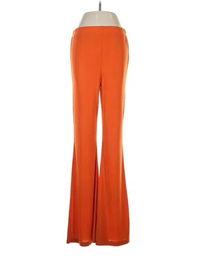 Pre-owned Shein Dress Pants In Orange