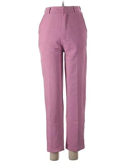 Pre-owned Shein Dress Pants In Purple