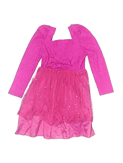 Pre-owned Shein Kids' Dress In Pink