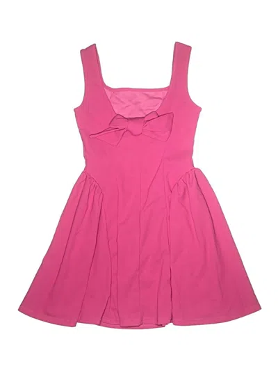 Pre-owned Shein Kids' Dress In Pink