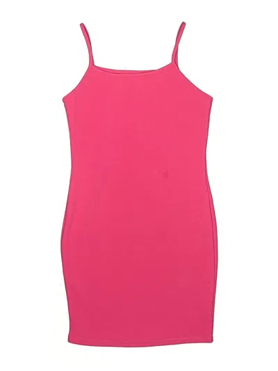 Pre-owned Shein Kids' Dress In Pink