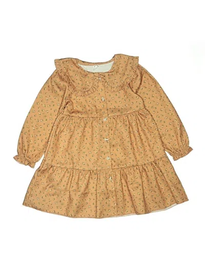 Pre-owned Shein Kids' Dress In Yellow