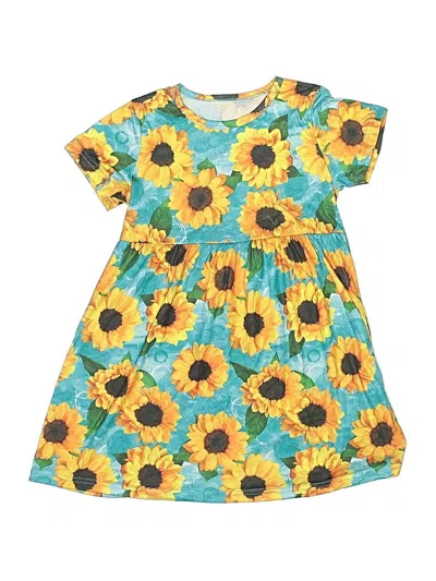 Pre-owned Shein Kids' Dress In Yellow