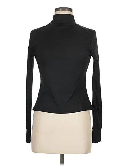 Pre-owned Shein Fleece Jacket In Black