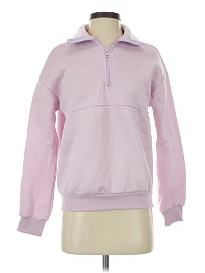 Pre-owned Shein Fleece Jacket In Pink