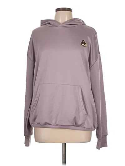 Pre-owned Shein Fleece Jacket In Purple