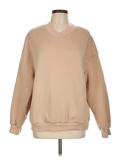 Pre-owned Shein Fleece Jacket In Tan