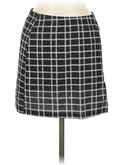 Pre-owned Shein Formal Skirt In Black