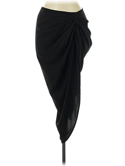 Pre-owned Shein Formal Skirt In Black