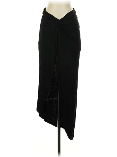 Pre-owned Shein Formal Skirt In Black