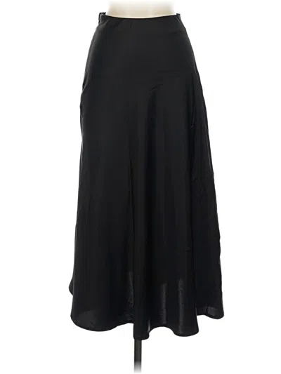 Pre-owned Shein Formal Skirt In Black