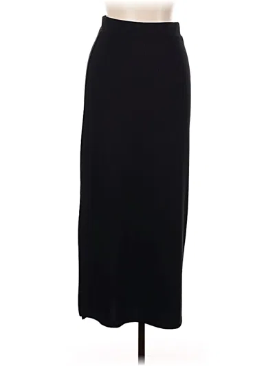Pre-owned Shein Formal Skirt In Black