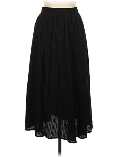 Pre-owned Shein Formal Skirt In Black
