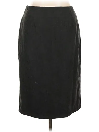 Pre-owned Shein Formal Skirt In Black