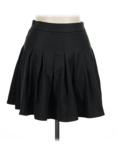 Pre-owned Shein Formal Skirt In Black