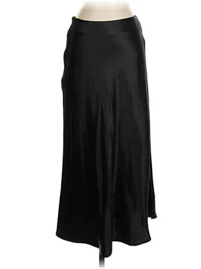 Pre-owned Shein Formal Skirt In Black