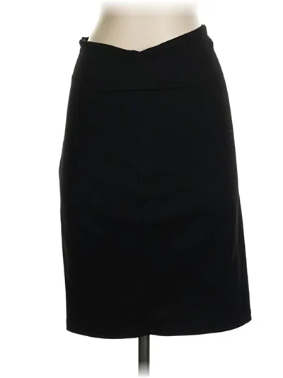 Pre-owned Shein Formal Skirt In Black