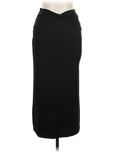Pre-owned Shein Formal Skirt In Black