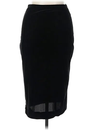 Pre-owned Shein Formal Skirt In Black
