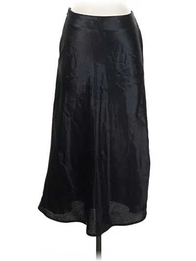 Pre-owned Shein Formal Skirt In Black