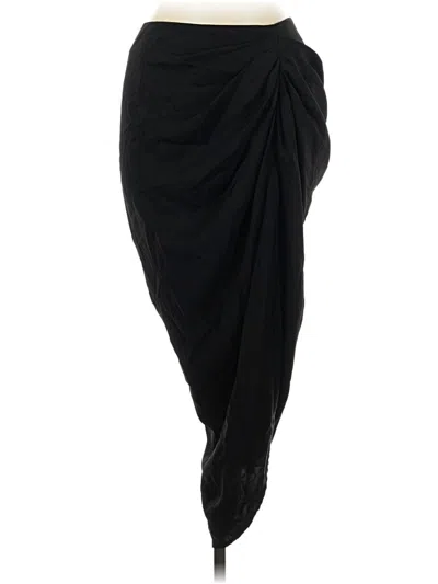 Pre-owned Shein Formal Skirt In Black