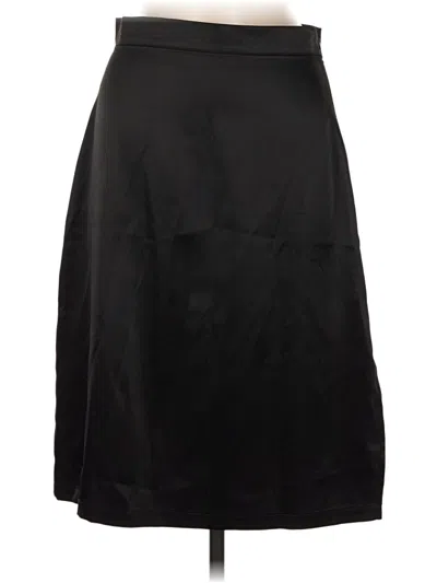 Pre-owned Shein Formal Skirt In Black