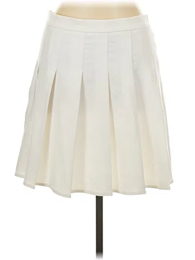 Pre-owned Shein Formal Skirt In Ivory
