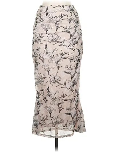 Pre-owned Shein Formal Skirt In Ivory