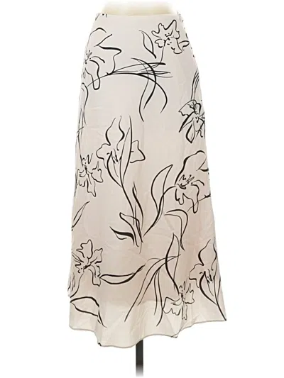 Pre-owned Shein Formal Skirt In Ivory