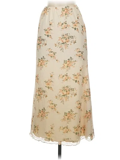 Pre-owned Shein Formal Skirt In Ivory