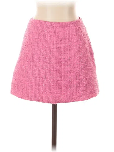 Pre-owned Shein Formal Skirt In Pink
