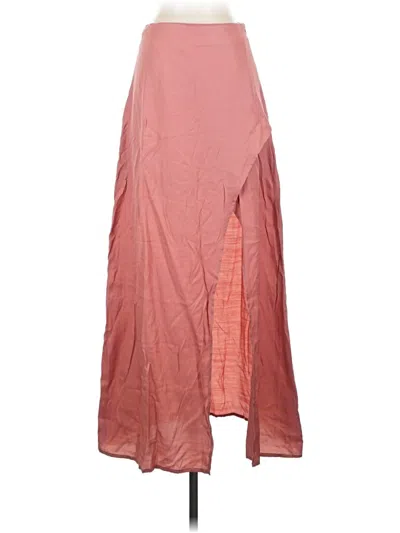 Pre-owned Shein Formal Skirt In Pink