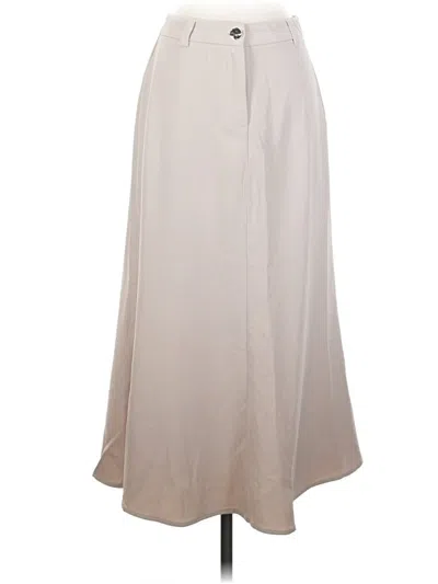 Pre-owned Shein Formal Skirt In Tan