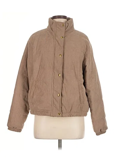 Pre-owned Shein Jacket In Brown