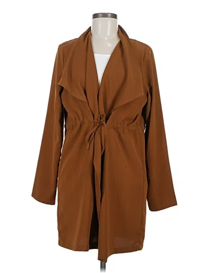 Pre-owned Shein Jacket In Brown