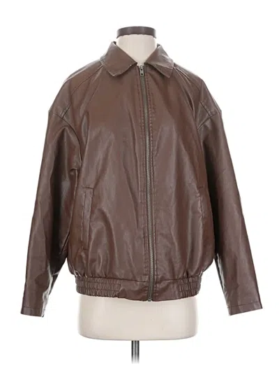 Pre-owned Shein Jacket In Brown