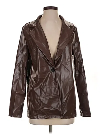 Pre-owned Shein Jacket In Brown