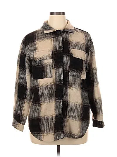 Pre-owned Shein Jacket In Brown