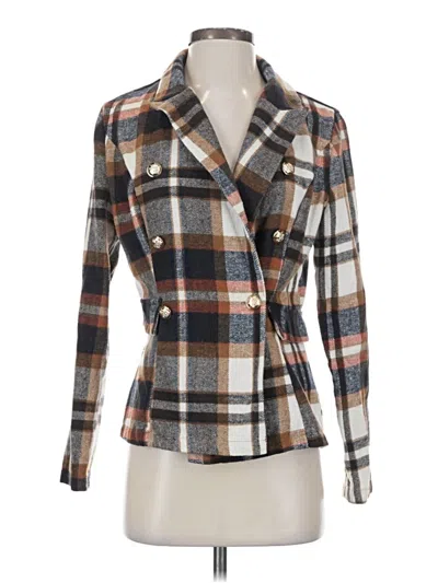 Pre-owned Shein Jacket In Brown