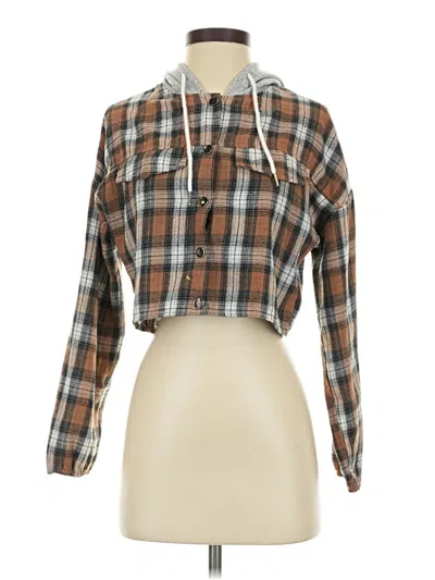 Pre-owned Shein Jacket In Brown